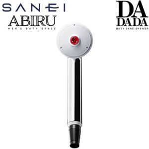 SANEI ボディケアシャワーヘッド ダダダ PS3070-80XA-C ホワイト バスルーム用 D...