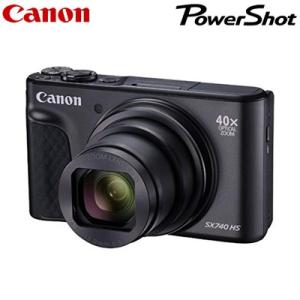 キヤノン コンパクトデジタルカメラ PowerShot SX740 HS PSSX740HS-BK ブラック CANON パワーショット｜pc-akindo