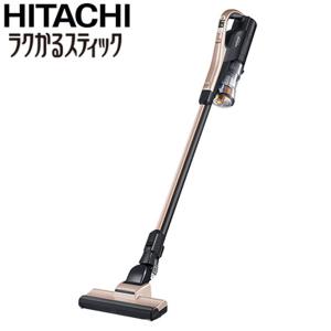 日立 掃除機 コードレス スティッククリーナー ラクかるスティック スティックスタンド付き PV-BL20G-N シャンパンゴールド