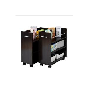 JKプラン クローゼット 収納ラック 2個セット キャスター付き SGT-0136-DB ダークブラウン