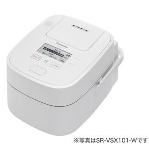 パナソニック 炊飯器 1升炊き おどり炊き スチーム＆可変圧力IHジャー炊飯器 SR-VSX181-W ホワイト｜pc-akindo