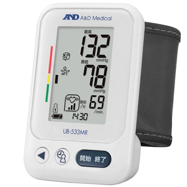 エー・アンド・デイ A＆D 手首式血圧計 クリップカフ UB-533MR