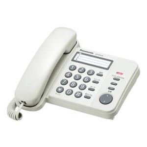 パナソニック ベーシック電話機 VE-F04-W 壁掛け設置対応モデル [Simple Telephone]｜pc-akindo