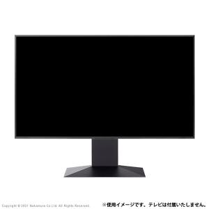 テレビ台 WALLインテリアテレビスタンドV4 フロアタイプ 60〜90v対応 WLTVJ5-SB サテンブラック マストバイ｜pc-akindo