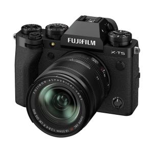 富士フイルム ミラーレス一眼カメラ FUJIFILM X-T5 XF18-55mmレンズキット X-T5 / XF18-55MMF2.8-4 R LM OIS F X-T5LK-1855-B ブラック｜pc-akindo