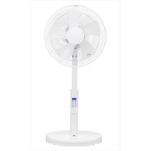 ユアサプライムス YUASA DC 扇風機 DCタッチストップ扇風機 タイマー付き 首振り 風量調節...