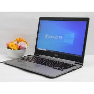 ノートパソコン 中古 送料無料 P15倍 Windows10 富士通 LIFEBOOK U745シリーズ Core i5 5300U メモリ 8GB 新品SSD240GB Aランク T7T