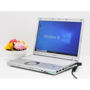 ノートパソコン  Office付 中古 送料無料 P15倍 Win10 Panasonic Let's note CF-SZ5HDDKS Core i5 6200U メモリ 4GB 新品SSD 256GB DVD-RW Bランク H21T｜pc-atlantic