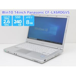 ノートパソコン Office付 Win10 Panasonic Let&apos;s note CF-LX6R...