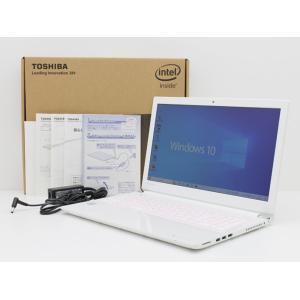 WEBカメラ Microsoft Office 2016 ノートパソコン Win10 東芝 dynabook EX56/DW PTE5DWP-RJA Core i3 7100U 2.4GHz メモリ 8GB DVD-RW Bランク H46T