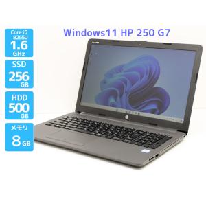WEBカメラ ノートパソコン Windows11 HP 250 G7 Core i5 8265U 1...