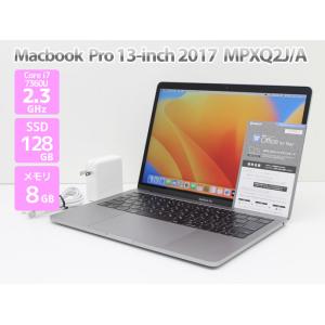 Apple Macbook Pro 13インチ 2017 Thunderbolt 3×2 MPQX2...