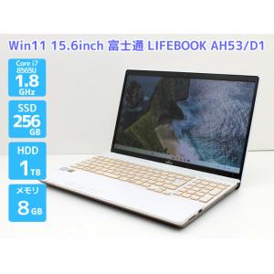 ノートパソコン  Windows11 富士通 LIFEBOOK AH53/D1 FMVA53D1W ...