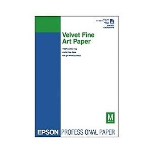 EPSON KA3N20VFA メーカー純正 Velvet Fine Art Paper (A3ノビ...