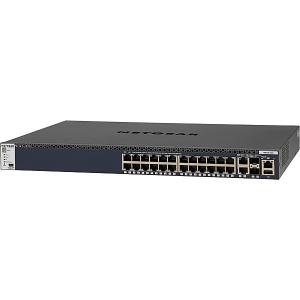 NETGEAR GSM4328S-100AJS M4300-28G 1000BASE-T 24ポート + 10GBASE-T 2ポート + 10G SFP+ 2スロット Layer…