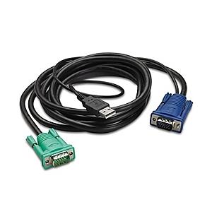 シュナイダーエレクトリック AP5821 INTEGRATED LCD KVM USB CABLE 1.8m｜pc-express