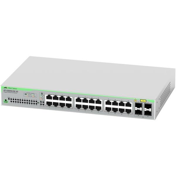アライドテレシス 5125R AT-GS950/ 28 V2 レイヤー2スイッチ
