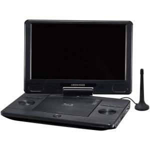 GREEN HOUSE GH-PBD11BT-BK 11.6型 フルセグTV内蔵ポータブルブルーレイディスクプレーヤー ブラック