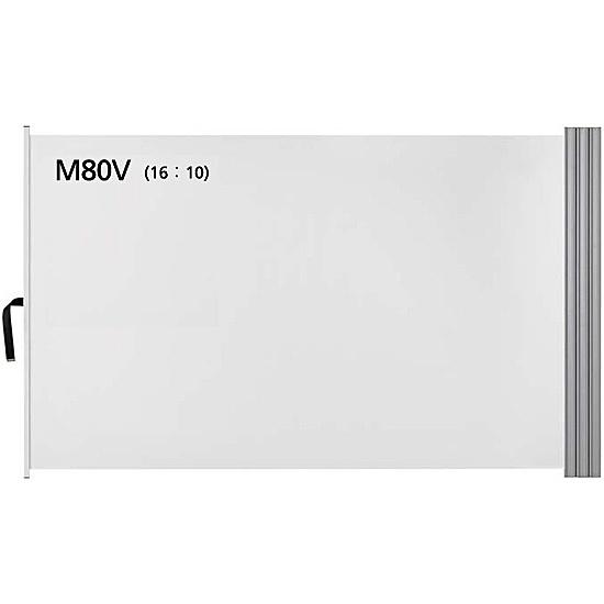 泉 WOL-M80V WOLシリーズ 80型ワイド（16：10）シャッターロール式マグネットスクリー...