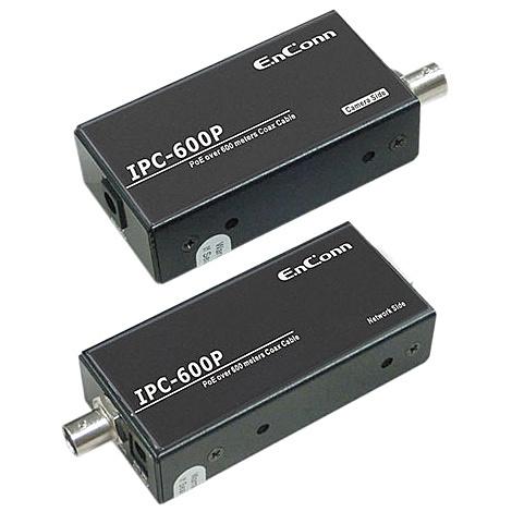ジョブル IPC-600P PoE/ PoE Plus対応イーサネット長距離同軸伝送器