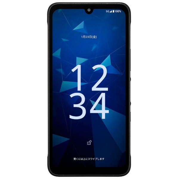 京セラ KC-S306 法人向け5Gスマートフォン DIGNO SX5 ブラック(MediaTek ...