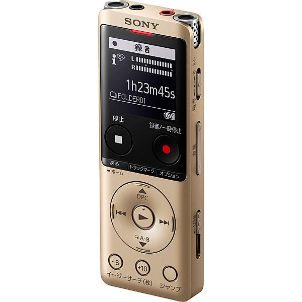 SONY(VAIO) ICD-UX570F/N ステレオICレコーダー FMチューナー付 4GB ゴ...
