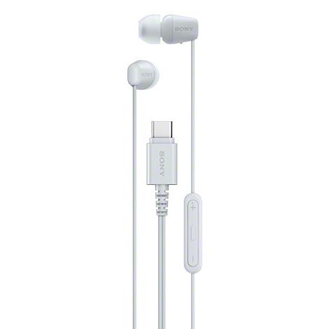 SONY(VAIO) IER-EX15C/W 密閉型ステレオヘッドホン（入力プラグ USB Type...