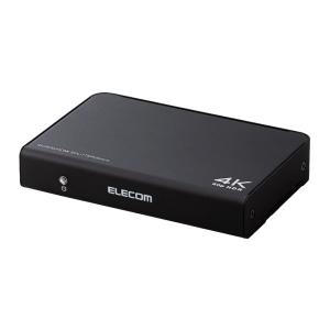 ELECOM VSP-HDP12BK HDMI分配器/ 4K60p対応/ 1入力/ 2出力｜pc-express