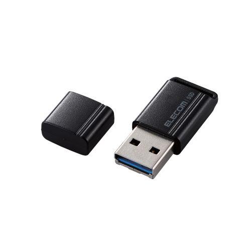 ELECOM ESD-EXS1000GBK 外付けSSD/ ポータブル/ USB3.2(Gen2)/...