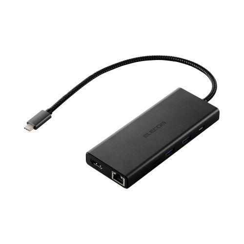 ELECOM DST-100BPBK Type-Cドッキングステーション/ USB PD対応/ US...