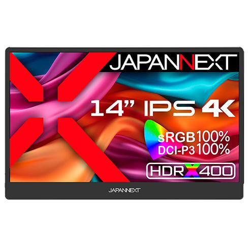 JAPANNEXT JN-MD-IPS140UHDR 液晶ディスプレイ 14型/ 3840×2160...
