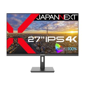 JAPANNEXT JN-IPS2709UHDR 液晶ディスプレイ 27型/ 3840×2160/ HDMI×2、DP×1/ ブラック/ スピーカー有/ 1年保証｜pc-express
