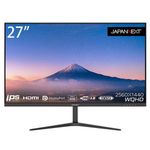 JAPANNEXT JN-IPS27WQHDR-C65W 液晶ディスプレイ 27型/ 2560×1440/ HDMI、DP、USB Type-C/ ブラック/ スピーカー：あり/ …