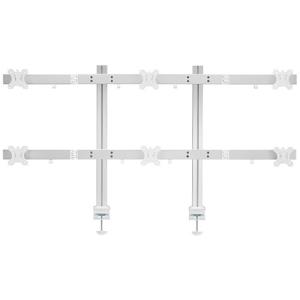 STARPLATINUM TVSOFBA160S 快適ワークのモニターアーム 13-32インチ対応 6画面 B…