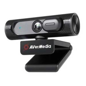 AVerMedia PW315 WEBカメラ 1080p60 Wide Angle Webcam フルHD 200万画質 回転対応 固定フォーカス AI自動フレ…｜pc-express