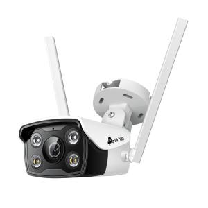 TP-LINK VIGI C340-W(4mm)(UN) VIGI 4MP屋外用バレット型フルカラーネットワー…