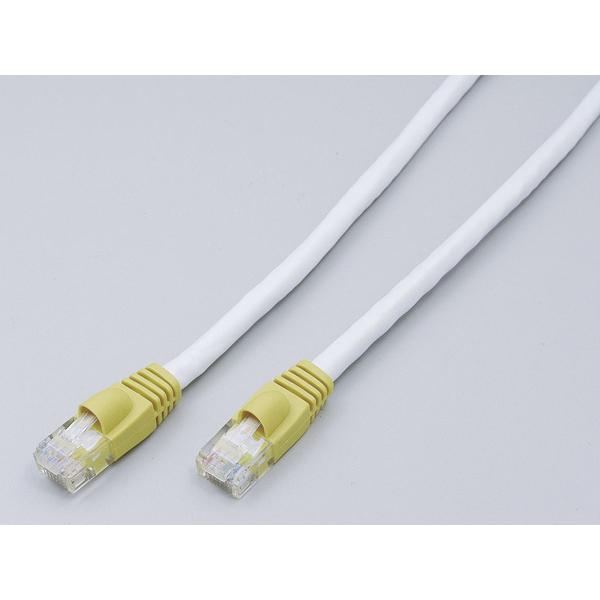 ELPA LAN-X1010(W) クロスLANケーブル CAT6 1m ホワイト