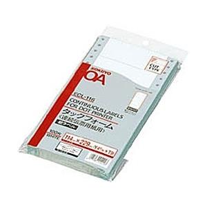 コクヨ ECL-116 タックフォーム Y4 5/ 10×T9 6片 100枚