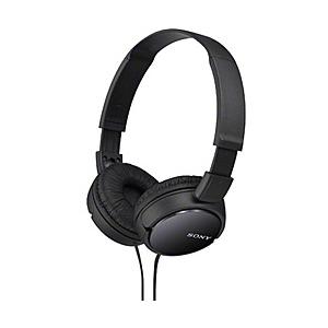SONY(VAIO) MDR-ZX110/B ステレオヘッドホン ブラック