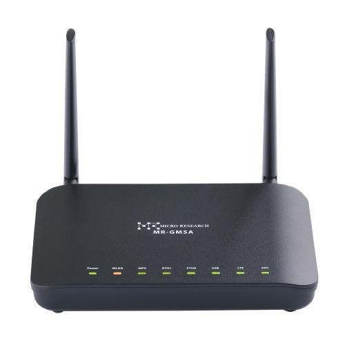 マイクロリサーチ MR-GM5A(ANT) 4G/ 3G通信モジュール内蔵 M2M 無線LANルータ...