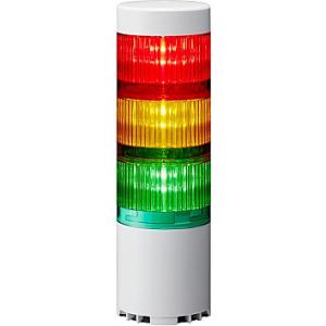 パトライト LR6-3USBW-RYG USB制御積層信号灯(3段赤黄緑)｜pc-express