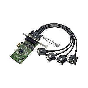 ラトックシステム REX-PE64D 4ポート RS-232C・デジタルI/ O PCI Expre...