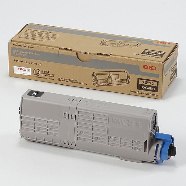 OKI TC-C4BK1 トナーカートリッジ ブラック (MC573dnw/ C542dnw)