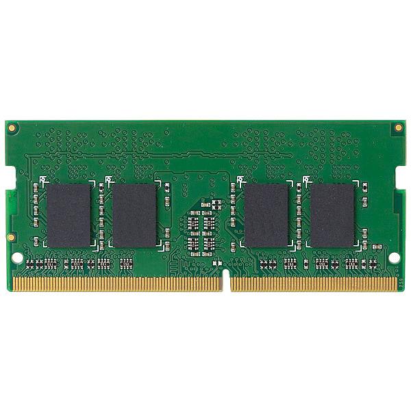 ELECOM EW2400-N4G/RO EU RoHS指令準拠メモリモジュール/ DDR4-SDR...