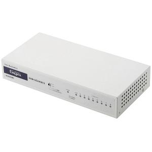 ELECOM EHB-UG2A08-S 1000BASE-T対応スイッチングハブ/ 8ポート/ 3年保証