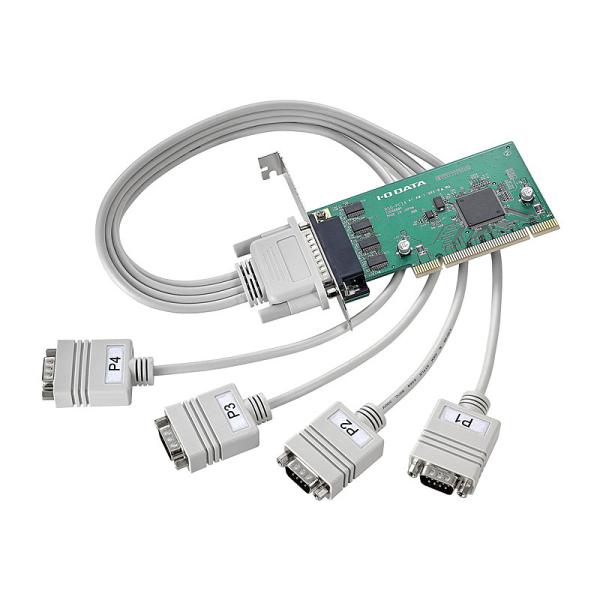 IODATA RSA-PCI4P4 PCIバス専用 RS-232C拡張インターフェイスボード 4ポー...