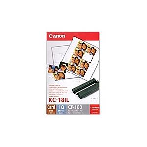 Canon 7740A001 メーカー純正 カラーインク/ ラベルセットKC-18IL