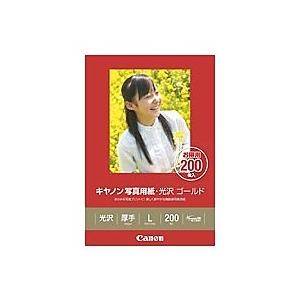 Canon 2310B002 写真用紙・光沢 ゴールド L判 200枚 GL-101L200