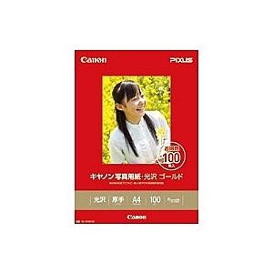 Canon 2310B014 写真用紙・光沢 ゴールド A4 100枚 GL-101A4100