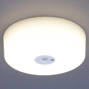 【在庫目安：僅少】アイリスオーヤマ  SCL4LMS-E 小型シーリングライト 400lm センサー付 電球色